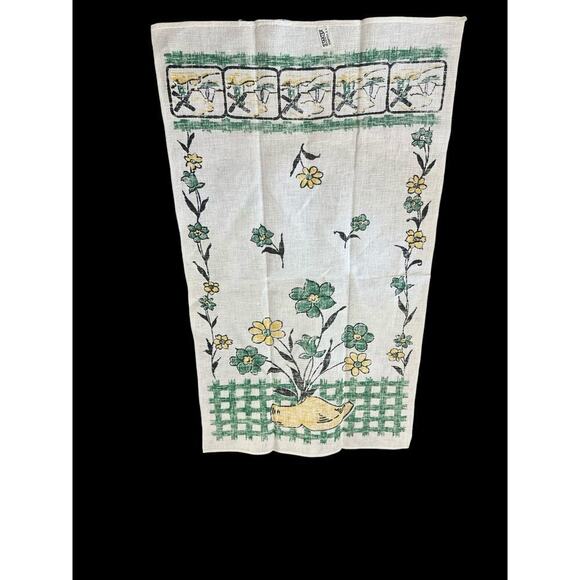 Vintage Startex Dutch themed linen/cotton tea towel - Picture 5 of 7